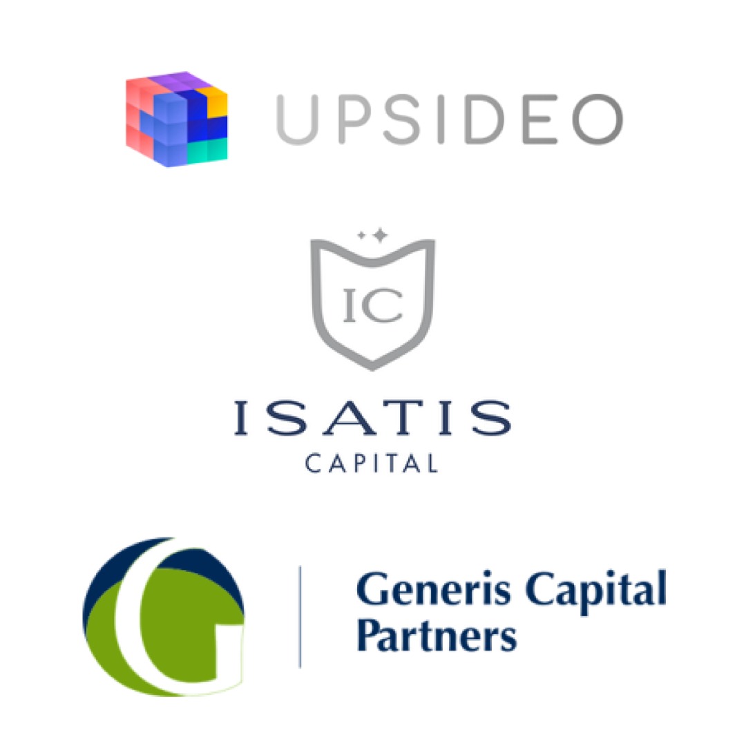 Upsideo raises 5m€ by welcoming ISATIS Capital and GENERIS Capital Partners into its capitalisation table. They will support the growth of the business